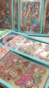 [1BOX ISI 24] STIKER TENTENG KARAKTER KELINCI MEL0DY STIKER KARTUN SZ 162