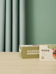 Makanan gred berkotak boleh guna plastik Food Grade Boxed Disposable Plastic Wrap Cover Food PE Cling Wrap 一次性保鲜膜 保鮮膜套 食物保鲜膜