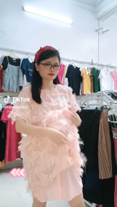 VÁY BẦU CÔNG SỞ - ĐẦM BẦU THIẾT KẾ DÁNG SUÔNG DÀI TAY ĐẸP ĐIỆU VẢI VOAN 2 LỚP CAO CẤP