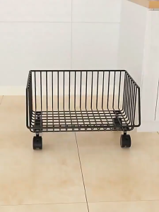 OutingSG®Kitchen Storage Basket Multilayer Kitchen Organization Rack Household Moveable Trolley For Fruits Vegetables