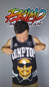 COMPTON STRAIGHT OUTTA CALIFORNIA /Sando JERSEY/ Primo Active Wear