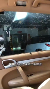 าเช็ดกระจกรถยนต์ น้ำยาเคลือบกระจกรถ สูตรเข้มข้น ไม่ผสมน้ำ ป้องกันคราบสกปรก ติดทนนาน ทนการชะล้าง มองเห็นชัดเจน