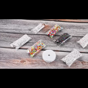 ONARAN 4x7mm 700Pcs Mixed Beads English Letters Acrylic Beads Round Beads For Jewelry Making Handmade DIY