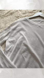 【READYSTOCK】Loose thin oversize top sheer top long sleeves bikini chiffon top 现货防晒上衣 防晒罩衫 半透上衣 微透T恤