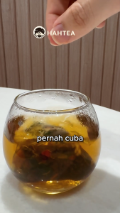 HAHTEA Organic Liver Detox Tea | Chrysanthemum Cassia Tea Flower Tea Herbal Tea Chinese Tea (15x10g)