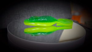 เหยื่อยาง TAIKA ไทก้า โอ๊ต USA  บรรจุ 3 ตัว/ซอง ฟรีเบ็ด 7/0 ลวดกันฟันปลา เล่นได้ทั้งผิวน้ำและใต้น้ำ น้ำหนักกำลังดี