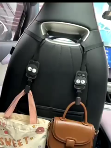 ZLWR BYD Atto3 / Seal / Dolphin เบาะรถยนต์ตะขอ ตะขอเก็บของ ตะขอ รุ่นขยาย 50 ซม เหมาะสำหรับที่นั่งแบบสปอร์ต byd accessories byd seal อุปกรณ์ byd dolphin ของแต่งรถ atto3 ตะขอ แต่งรถBYDSEALION 6/BYD M6