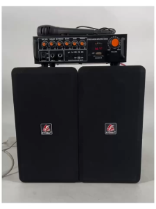 The 1 set FTStar BF-708(2 in1) 8 inch 1800watts Speaker Woofer BF708 /2-Way Karaoke Speaker System