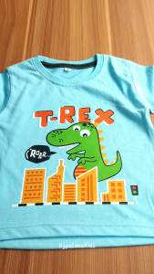Baju Kaos Distro Anak Laki Laki Karakter Dinosaurus Keren Lucu Import 1 - 10 Tahun - Hypelane - DTF2