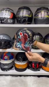 Mũ Lưỡi Trai Four 41 Thêu Hình Cá Chép Hóa Rồng Cực Nét From Chuẩn Lòng Sâu.