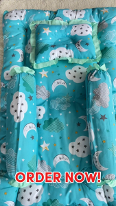 5in1 100% Canadian Cotton Jumbo Crib Set️ Mattress for Baby with FREE GIFT | Crib not included