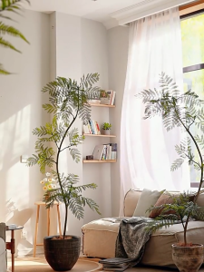 Artificial Jacaranda Plants Fake Trees and Plants Floor Plant Pots Home Decoration Large Artificial Plants