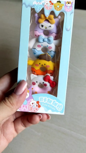 PENGHAPUS 3D DONUT SANRIO | PENGHAPUS PENSIL 3D | PERLENGKAPAN ALAT TULIS SEKOLAH | ALAT TULIS SEKOLAH | PERALATAN TULIS | ERASER 3D SANRIO | MELODY | KUROMI | POMPOMPURIN | CINAMORROL | MSS