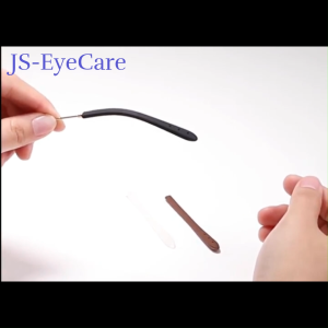 (1 pair) JS-EyeCare Silicone Anti Slip Retainer Cover for Eyeglasses Temple Tips for Glasses Spectacles (JS-A023)