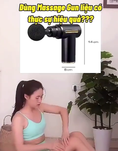 Máy massage cầm tay cao cấp 4 đầu - Sung massage toàn thân giảm căng cơ trị nhức mỏi vai gáy may mat xa cam tay Máy Massage Cầm Tay - 6 Cấp Độ Hỗ Trợ Mát Xa Chuyên Sâu Giảm Đau Cơ Cứng Khớp - Máy Matxa Quà Tặng Cho Sức Khỏe