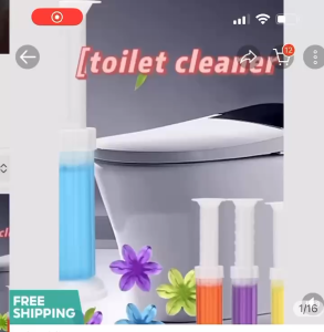 CHB 2PC Toilet Blue Bubble toilet cleaner decontamination cleaning fast deodorizing toilet cleaner ball