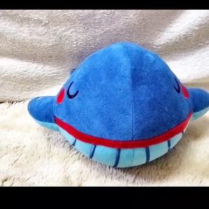 Boneka Paus BTS Biru Ukuran M