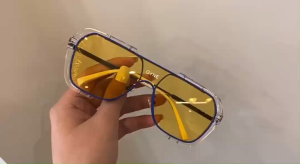 Mắt Kính Râm Nam Nữ Chống Nắng Kính Mắt Thời Trang Form Vuông GYNE Kiểu Dáng Cá Tính