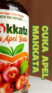 CUKA APEL MAKKATA Original With The Mother Obat Asam Lambung Maag Dan Diet Alami BPOM 330ml