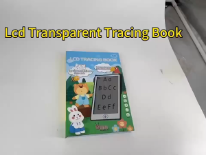 🇸🇬 [In stock]Childrens handwriting painting erasable tracing book toys reusable graffiti with LCD drawing board