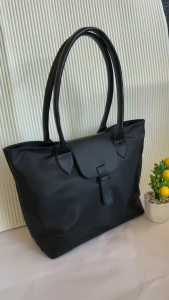 MFC - Tote Bag Wanita Resleting Tas Polister Premium Anti Air Realpict