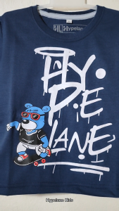 Baju Kaos Anak Laki-Laki Distro Karakter Beruang Sketboard Keren Import 1-10 Tahun - Hypelane Kids