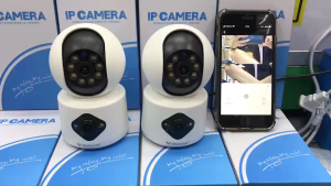 Vstarcam C992DR (เลนส์คู่) กล้องวงจรปิด 2.0MP ภาพสี มี AI+ สำหรับในบ้าน