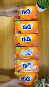 Nice Living Tissue Wajah Premium Multi-Pak 180 Lembar untuk Semua Jenis Kulit