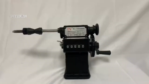 Digital Display Metal Gear Manual Rewinder/Winding Machine
