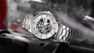 Jam Tangan Pria Belleda 9282 Rantai Stainless Analog Quartz Tanggal Aktif Tahan Air