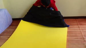 Sarung  / cover Karpet Bulu Rasfur anti slip 200x120cm / cover Karpet Bulu / Sarung anti selip LP