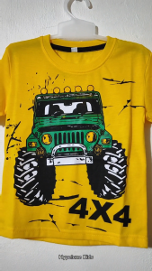 Baju Kaos Distro Mobil Truk Anak Laki Laki Import 1 - 10 Tahun - Hypelane Kids