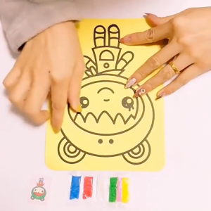 Set 5 Tranh Cát Cho Bé (đã kèm cát) Nhiều Mẫu Thú Vị (Mẫu Ngẫu Nhiên)-NIEVE