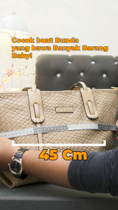 MOCO Fashion Tas Totebag Wanita Unik Kulit PU Kapasitas Besar Sampai 23 Liter Kuliah Kerja 8786