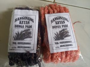 Raginang ketan bunga padi