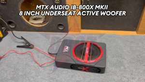 MTX Audio IB-800XMK2 8 INCH Underseat Subwoofer 600W Peak Power Woofer Speaker Bawah Kerusi Seat