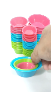 24PCS PUTO MOLDER MEDIUM 6cm MULTICOLOR BAKING TOOLS FOR PUTO ASSORTED