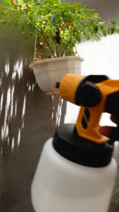 Súng phun sơn cầm tay dùng pin STARKER Đức có chỉnh chế độ lưu lượng phun bảo hành 6 tháng