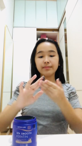 Lae Sa Luay Hair Spa Kemasan Lama Smooth Keratin / Masker Rambut / Creambath / Treatment Rambut - 250 ml