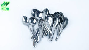 Muỗng thìa inox nhiều kiểu dáng kích cỡ