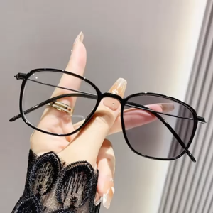 Kacamata Wanita Pria Lensa Minus Photocromik Frame Kotak Elastis Lentur PB2189 Ukuran 0.50-6.00