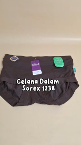 Celana Dalam Sorex 1238 CD Lusinan Bahan Katun Premium Super Soft
