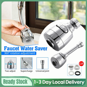 Faucet Water Saver Premium Quality High Pressure 360° Flexible Nozzle Spout Faucet Tap Water Saving Home Kitchen Sink Filter Extension Tube Shower Water Saving Tap Universal Kitchen Accessories
