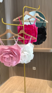 BL20944 Big Rose 3D Premium Tanktop