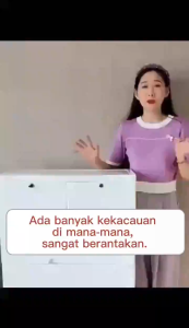 Weyon Lemari Tingkat Plastik & Lemari Pakaian Anak 3-7 Laci