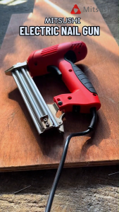 Mitsushi เครื่องยิงแม็กไฟฟ้า ตะปูไฟฟ้า ปืนยิงตะปู เครื่องยิงแม็กไฟฟ้า 2400W ตะปูไฟฟ้า ขาเดี่ยว F30 ปรับความแรงได้