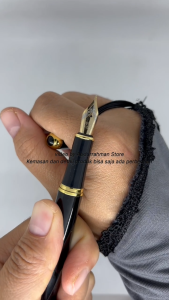 Fountain Pen Premium Ekslusif Tinta BAOER 388 Model Mewah