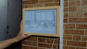 Light Painting Night Light Bedroom Decoration Luminous Painting Small Table Lamp Festival Gift