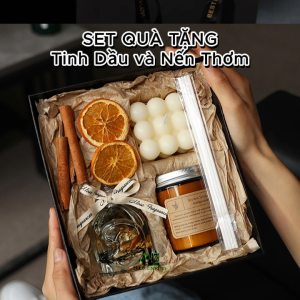 Set Quà Tặng GALAXY Nến Thơm và Tinh Dầu Thơm tặng bạn trai bạn gái dễ thương dịp 8 tháng 3 Kỷ niệm Sinh nhật Tốt nghiệp