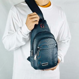 TAS SELEMPANG PRIA POLO AMSTAR WATERPROOF SLING BAG TAS PUNDAK SELEMPANG BAHU